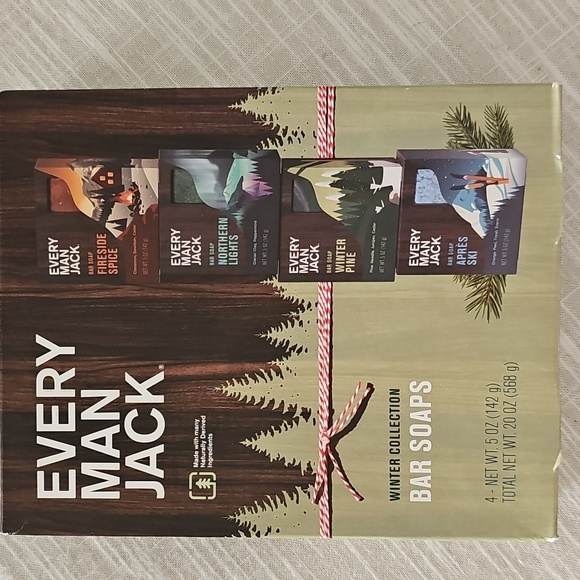 Every Man Jack Winter Collection Bar Soaps - - Picture 1 of 4